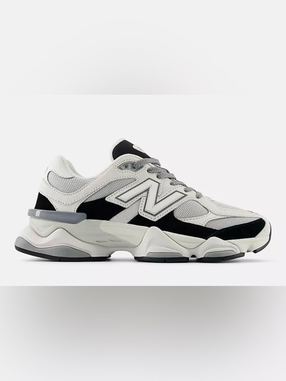 New Balance 9060 Black with Reflection Size 7.5